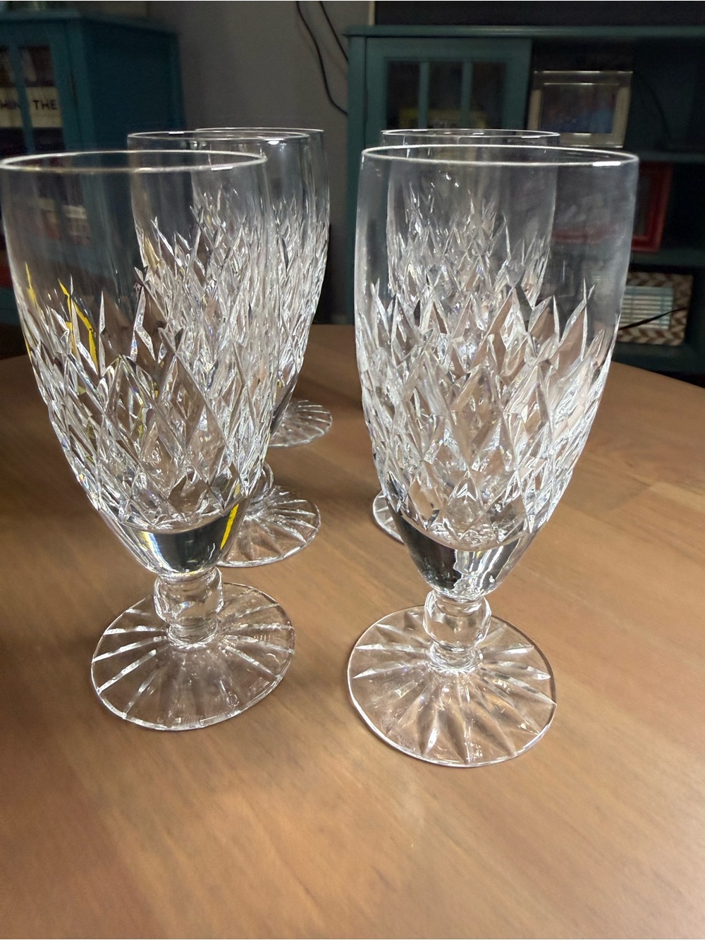 Waterford Crystal Clear Cut Goblets (Set of 6)